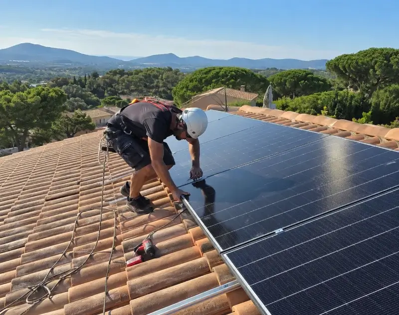 Installateur panneaux solaires Le Pradet — pose photovoltaïque sur toiture