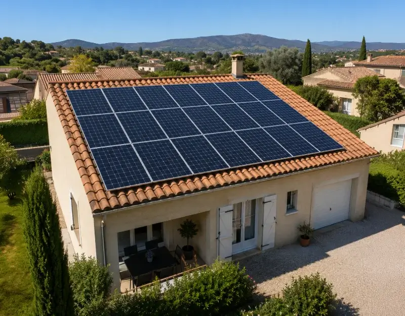 Prime à l'autoconsommation panneaux solaires Le Pradet — aide financière de l'État